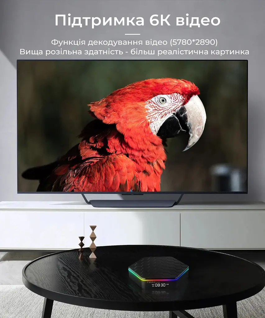 Смарт ТВ приставка T95Z Plus H618 4/64Gb - фото 7