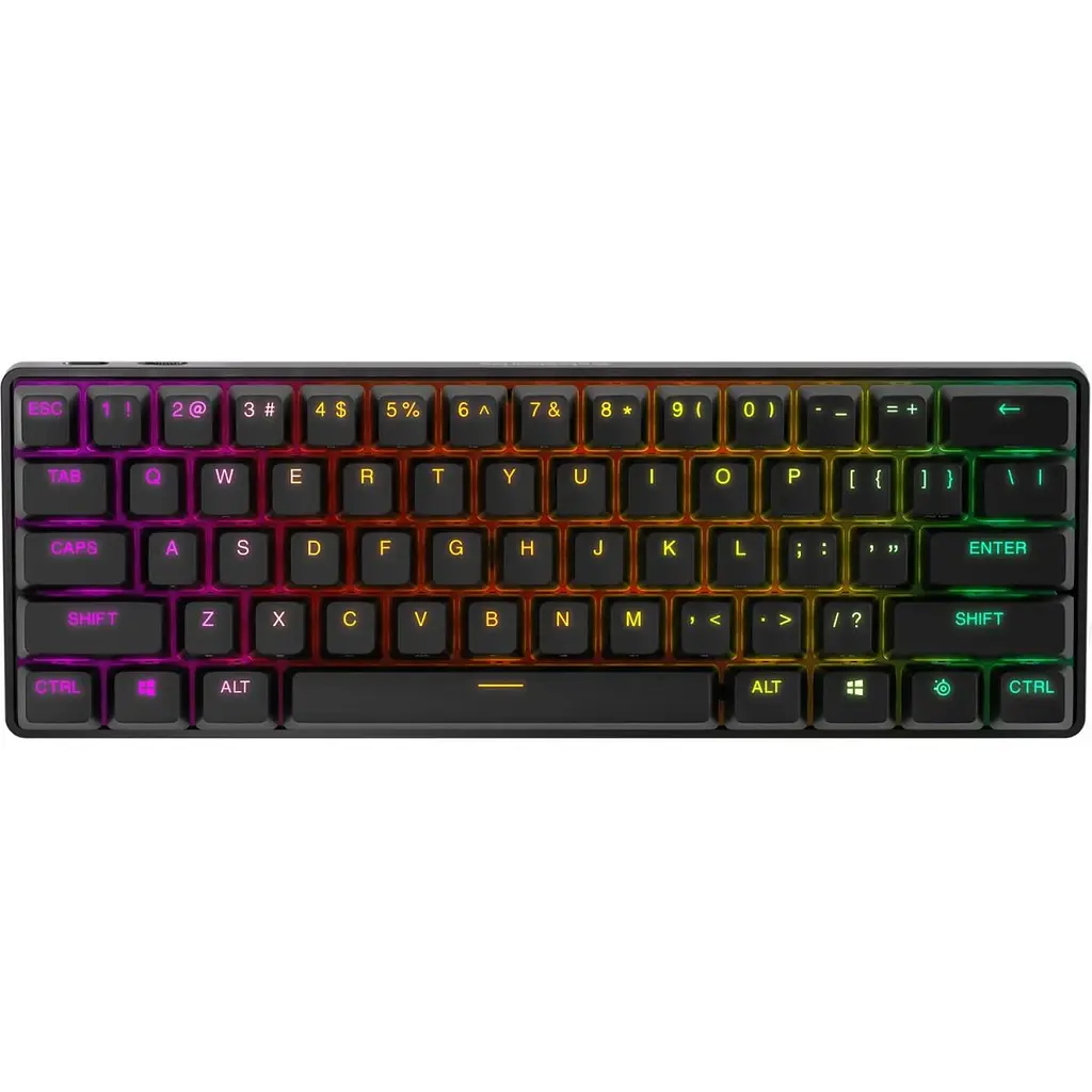 Клавіатура ігрова SteelSeries Apex Pro Mini WL HyperMagnetic Switches, OmniPoint 2.0, OLED (64842) - фото 6