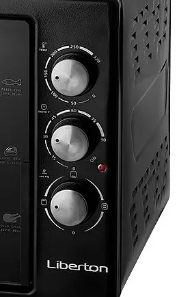 Електродуховка Liberton LEO-421 Black 42 л - фото 2