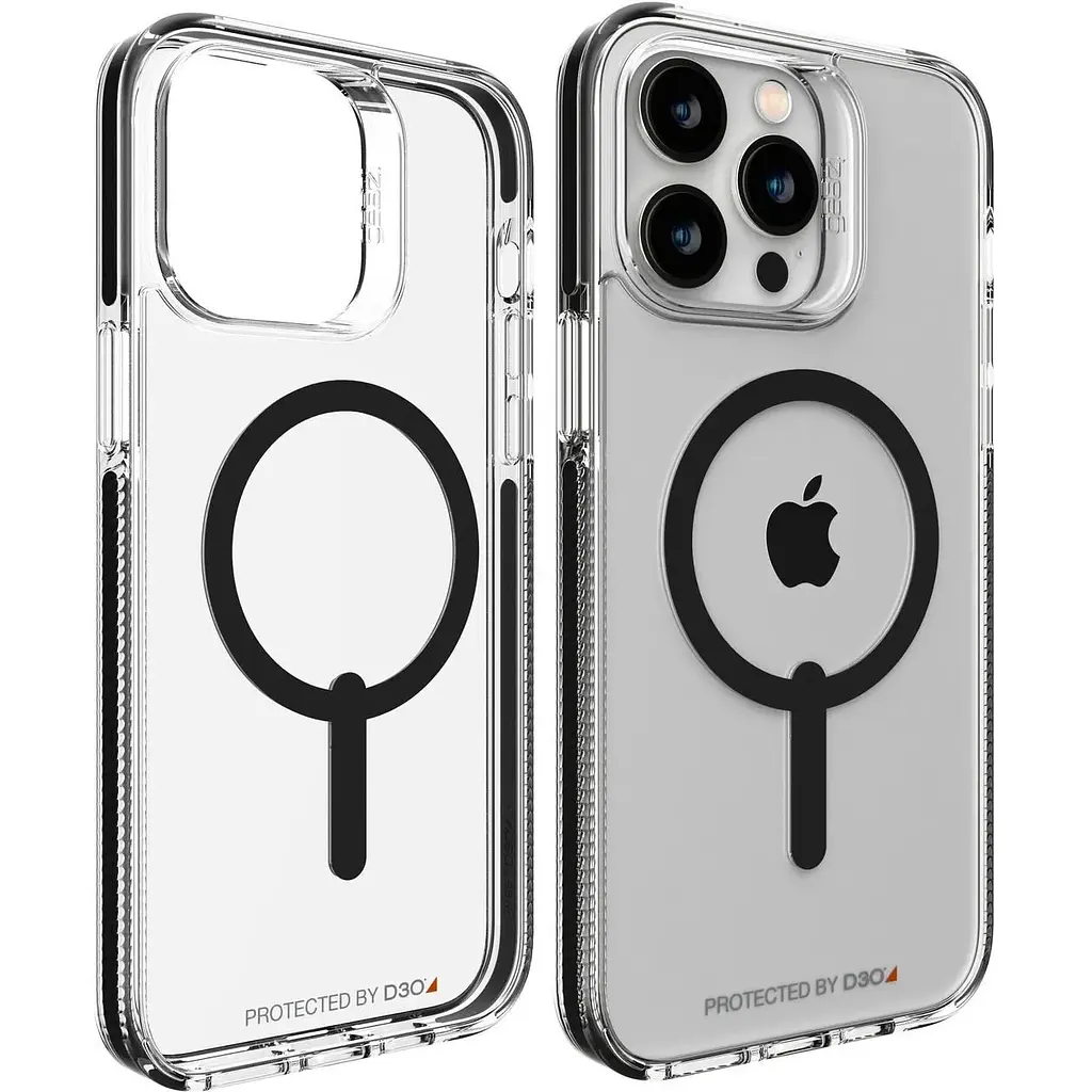 Оригінальний протиударний чохол Gear4 Santa Cruz MagSafe для iPhone 14 Pro Clear Black (702010123) - фото 2