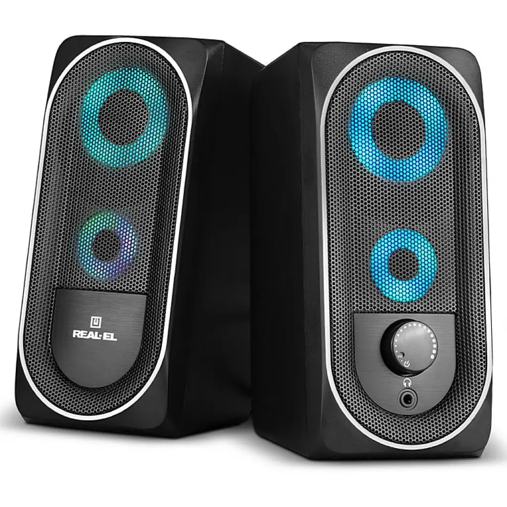 Акустична система REAL-EL S-110 USB Black (EL121100009) - фото 7
