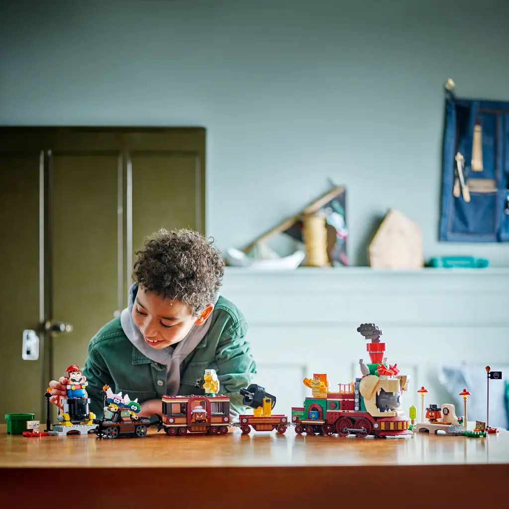 Конструктор LEGO Super Mario Швидкий потяг Боузера 1392 деталі (71437) - фото 5