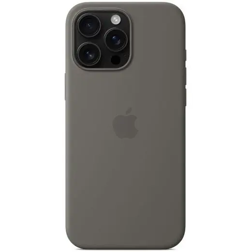 Силіконовий чохол CasePro Silicone Case з MagSafe Stone Gray для iPhone 16 Pro Max - фото 2