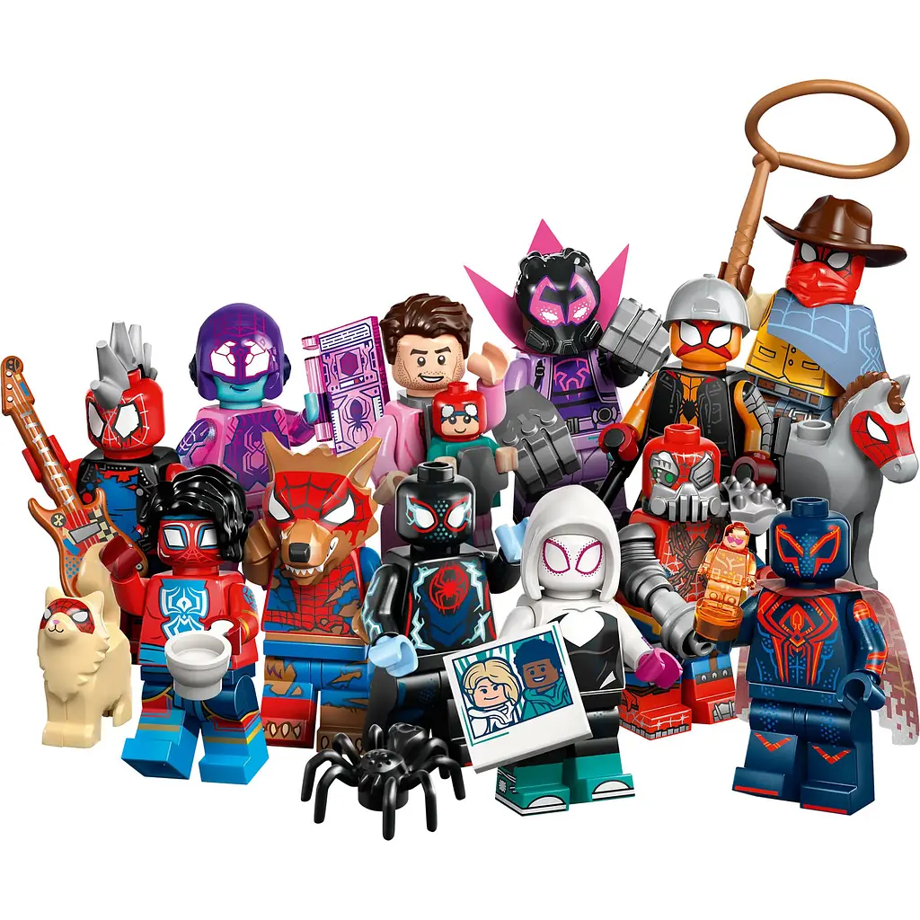 Конструктор LEGO Minifigures Людина-павук Крізь Всесвіт 8 деталей (71050) - фото 4