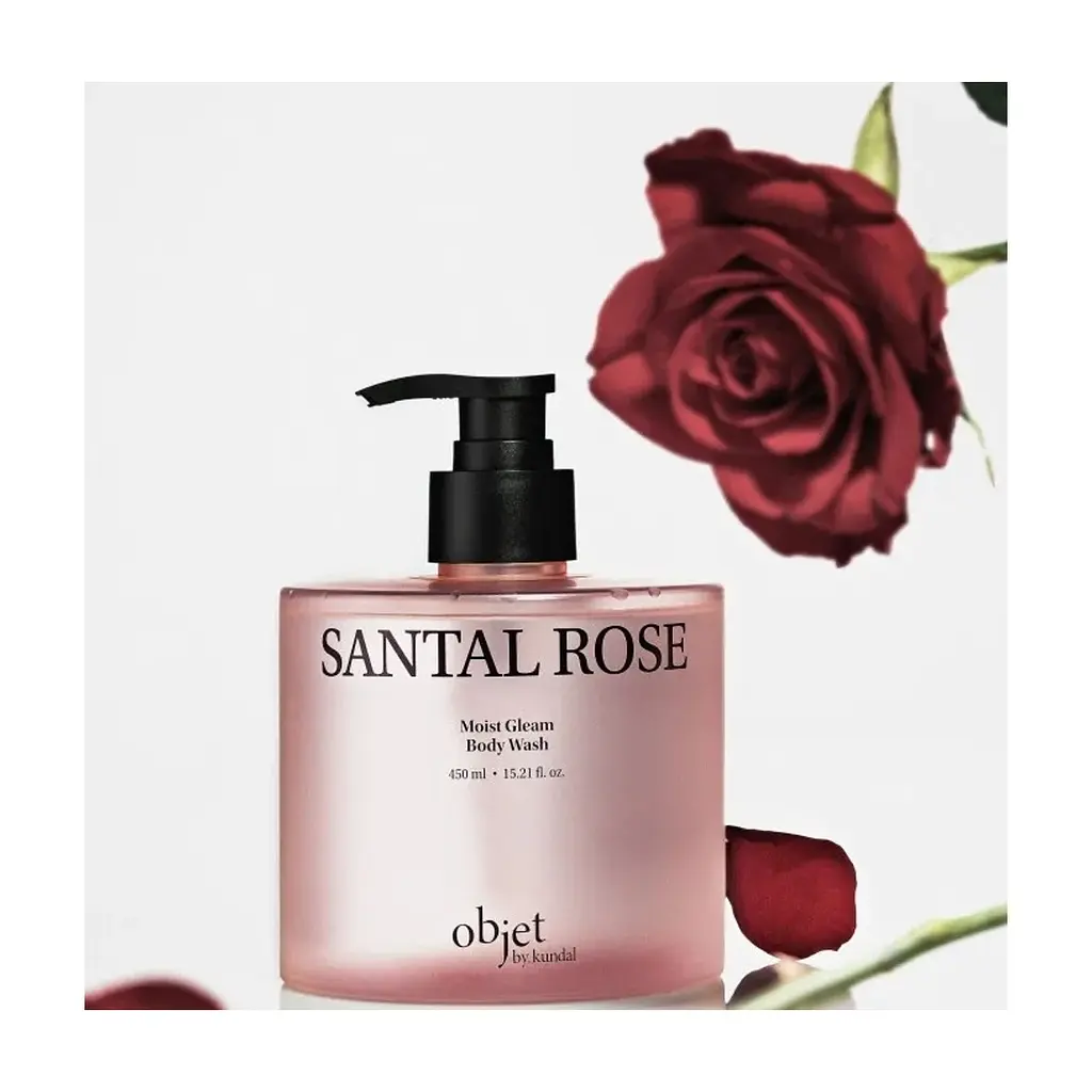 Гель для душа Kundal Objet Santal Rose 450 мл (8809953778439) - фото 2