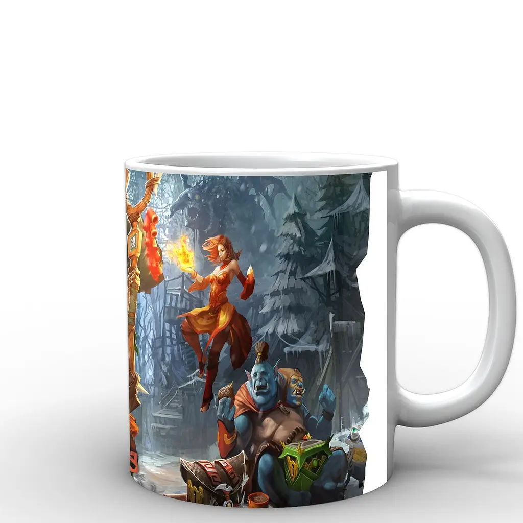 Кухоль GeekLand Dota постер ZN.02.032 330 мл білий - фото 3