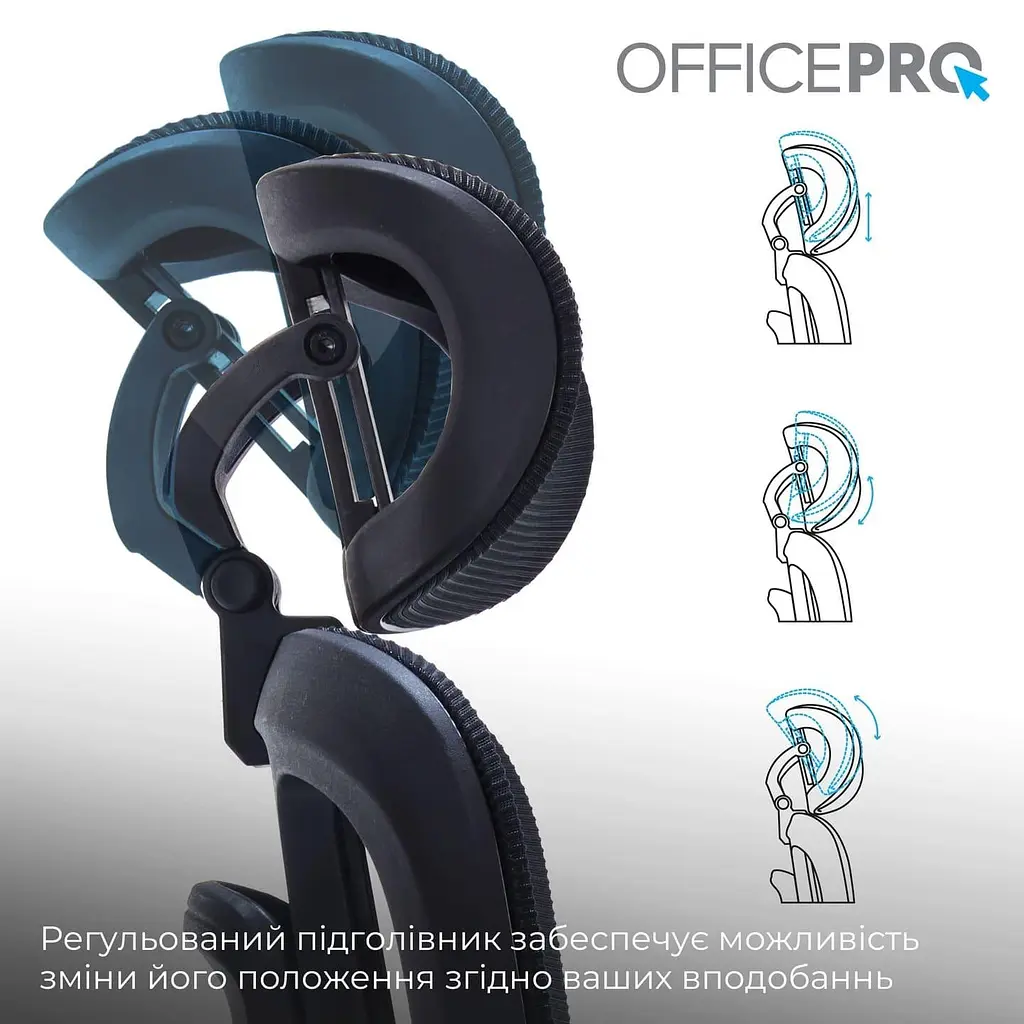 Офисное кресло OfficePro Skyline OC580-B-B-B (OC580-B-B-B) - фото 12