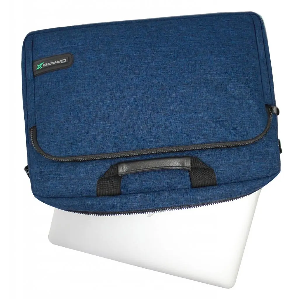 Сумка для ноутбука Grand-X Navy 14" (SB-138N) - фото 4