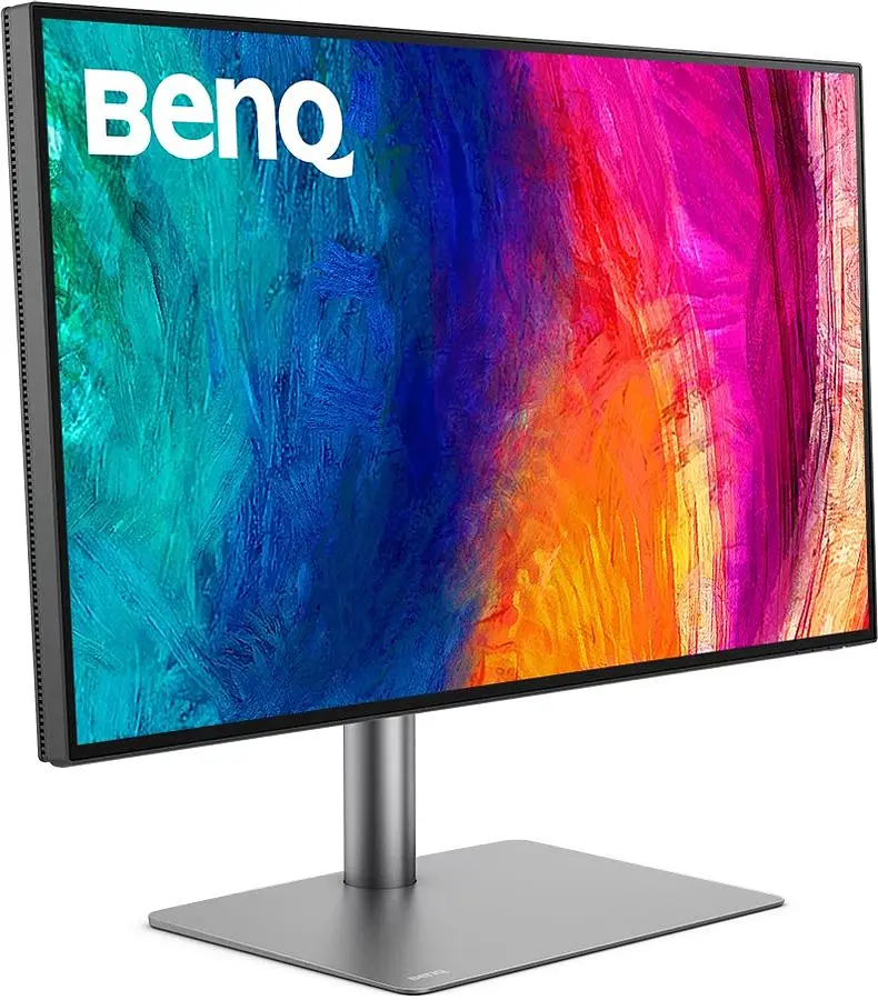 Монітор TFT 32" BenQ PD3225U, IPS, 4K, HDMI, DP, USB-C, USB hub, HAS, Pivot, темно-сірий (9H.LLYLA.TBE) - фото 8