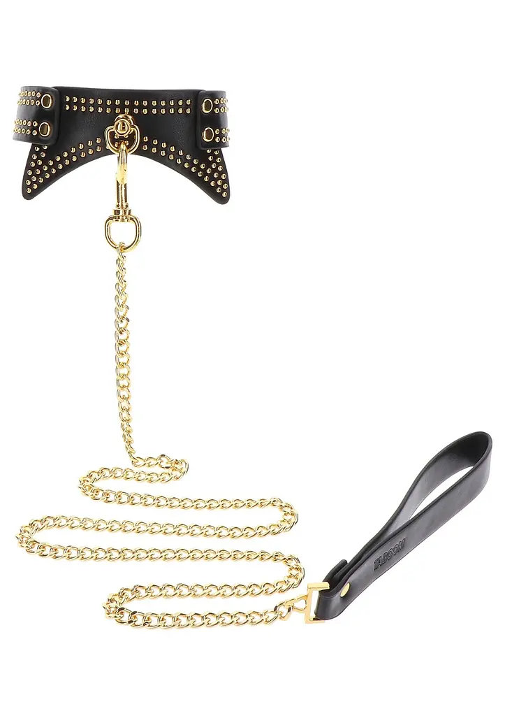 Нашийник з повідцем Taboom Studded Collar and Leash