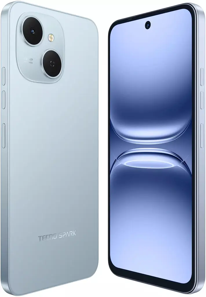 Смартфон Spark 40C (KM4k) 6.67" 4/128ГБ, 2SIM, 6000мА•год, Ripple Blue TECNO teh0019264 - фото 5