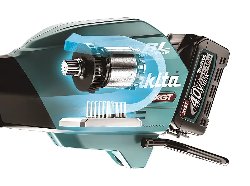 Мотокоса акумуляторна Makita UR013GZ04 (450 мм, 3500-6700 хв-1, 2.7 мм, 1500 Вт, BL, XGT, без акумуляторів та зарядного пристрою) - фото 8