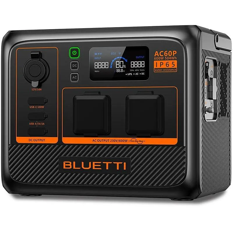 Зарядна станція Bluetti AC60P - фото 3