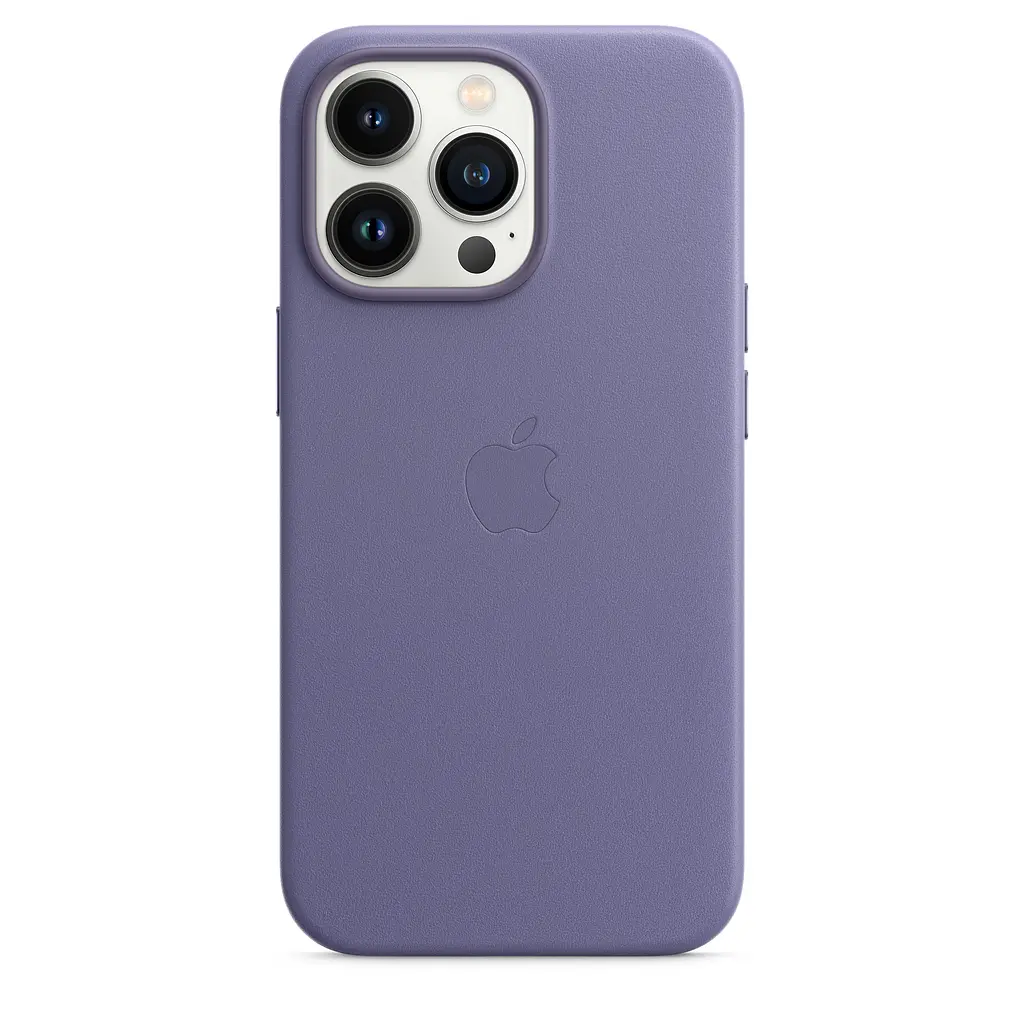 Чехол Leather Case с MagSafe для Apple iPhone 13 Pro [6.1] [Wisteria] ААА [62747] - фото 7