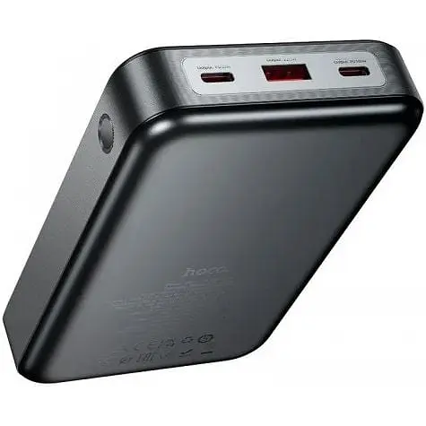 Зовнішній акумулятор Hoco Q30A Fast charge 130W 20000mAh чорний 6942007634069 - фото 5