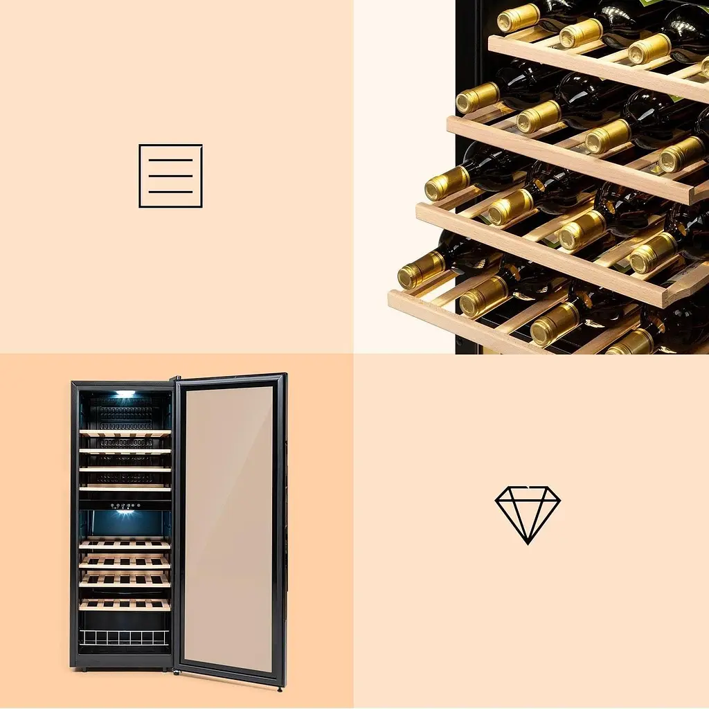 Винний холодильник Klarstein Barossa 54 Uno (10045822) - фото 3