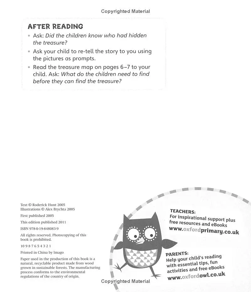 Oxford Reading Tree: Level 1+: More First Sentences B: The Box of Treasure - фото 5
