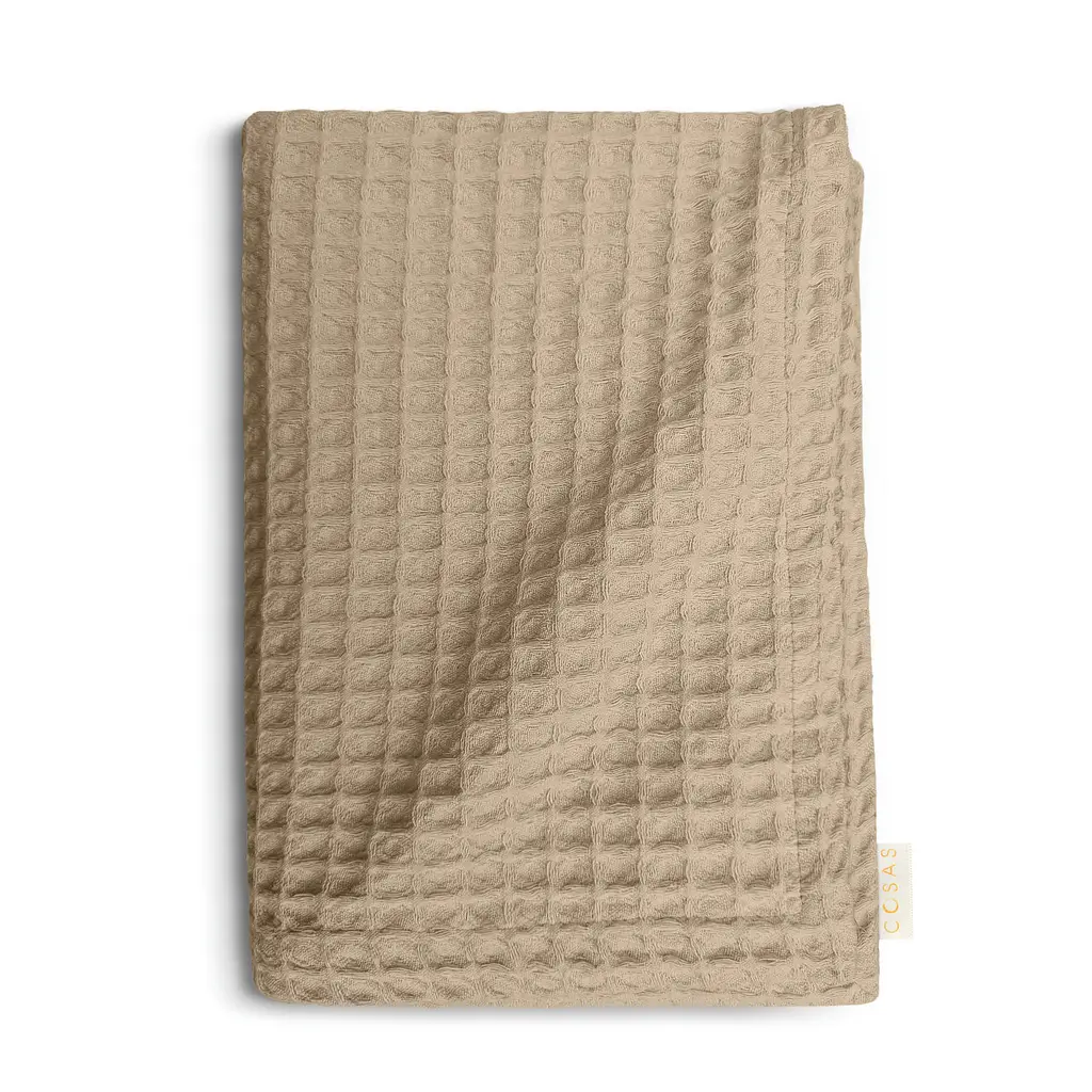 Рушник вафельний 55х90 Beige Greek Waffle COSAS (4822052439494)