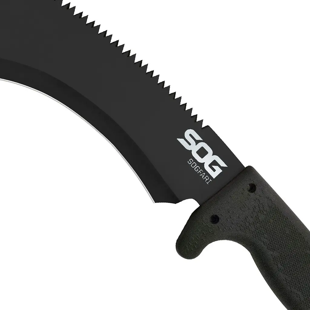 Мачете Sog SOGfari Kukri Machete Черный - фото 5