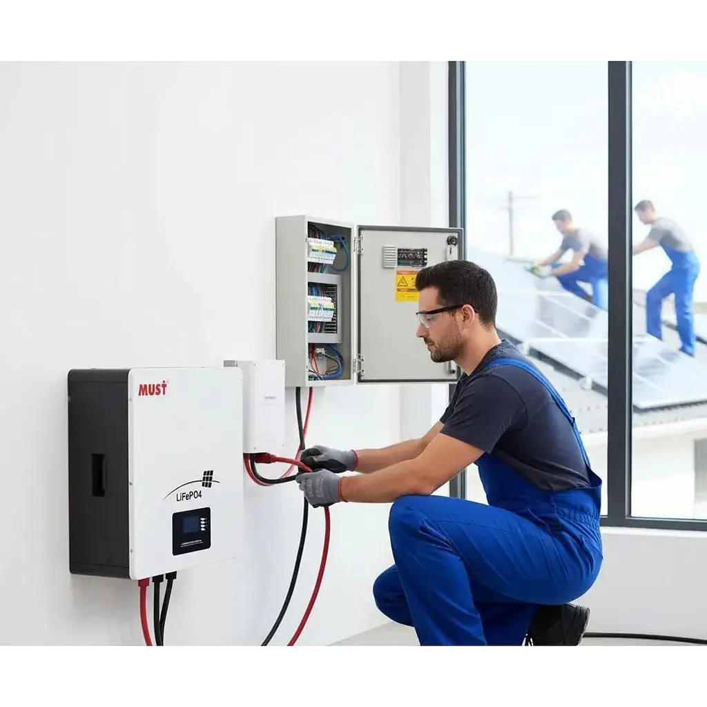 Аккумулятор Must LiFePO4 24V [25.6V/200Ah/5136Wh] [LP1600-24200] [153370] - фото 3