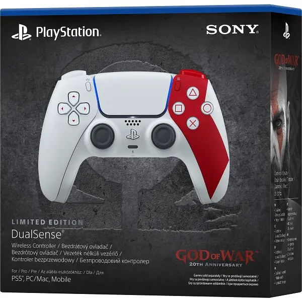 Геймпад Sony DualSense (God of War 20th Anniversary Limited Edition) - фото 3