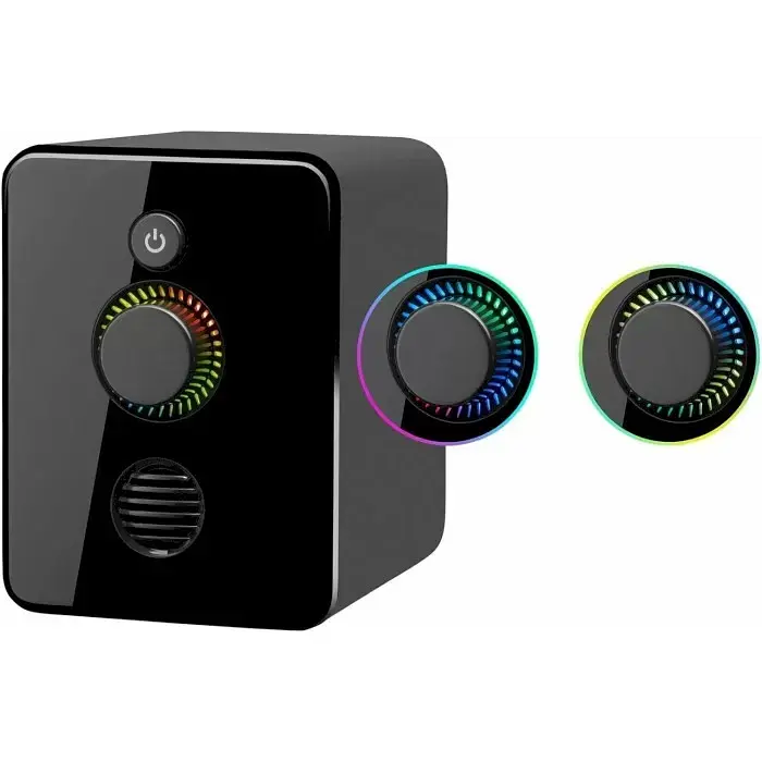 Акустическая система 2.1 Defender V12 USB Black - фото 3