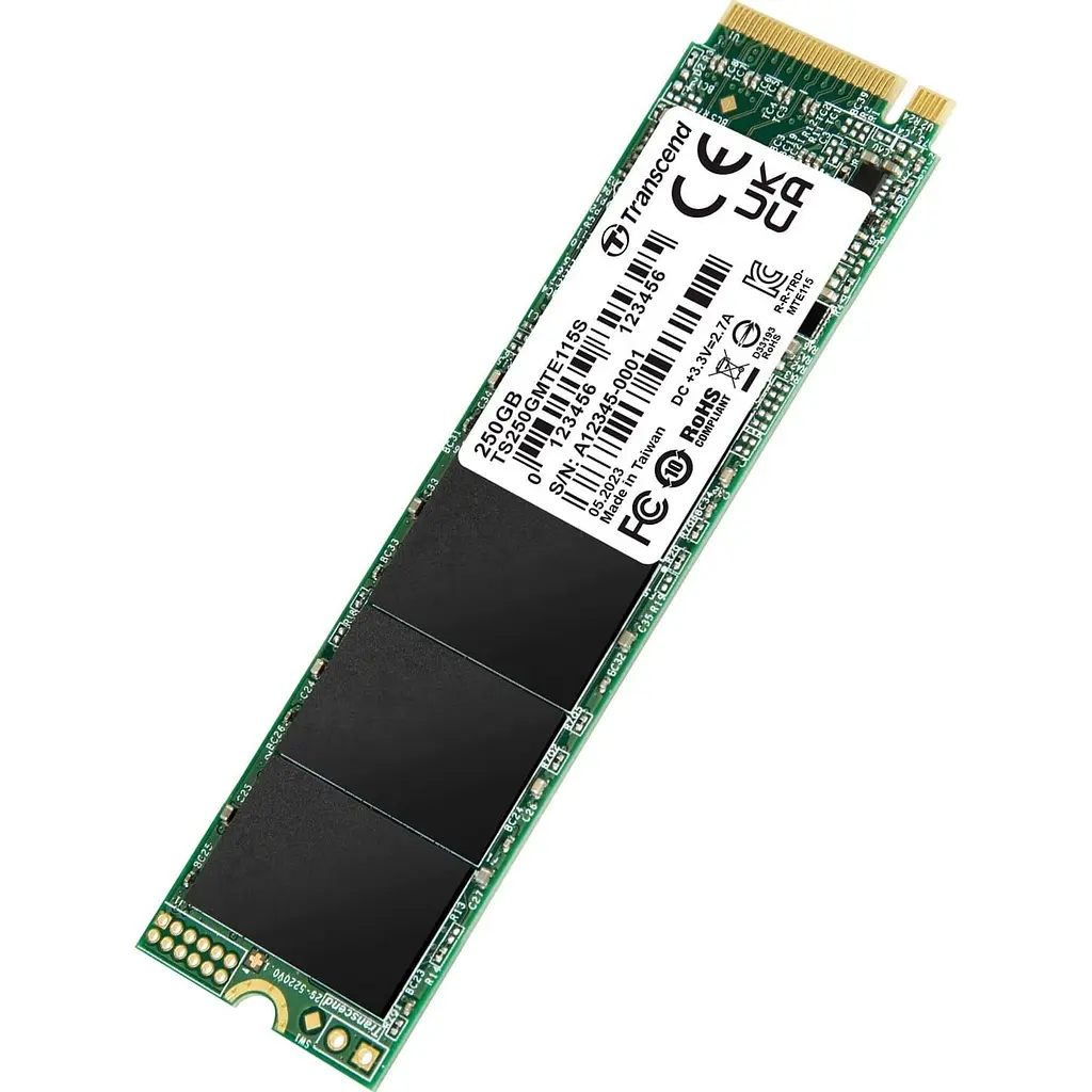 Накопитель SSD Transcend SSD M.2 2280 250GB (TS250GMTE115S) - фото 2