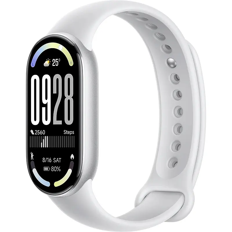 Фiтнес-браслет Xiaomi Smart Band 10 Silver (BHR07PSGL) - фото 4