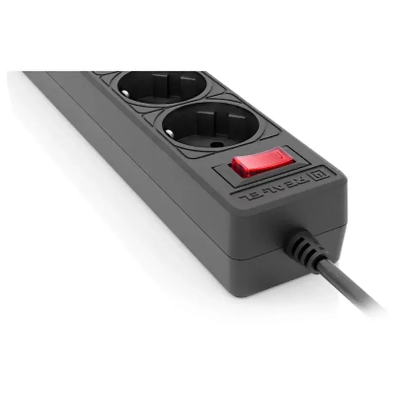Мережевий фільтр живлення REAL-EL RS-Protect 505, 1.8m, black (EL122300044) - фото 8