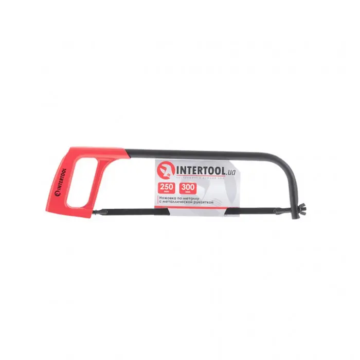 Ножівка по металу INTERTOOL HT-3303, довжина 250–300 мм, з металевою рамою та пластиковою ручкою - фото 7