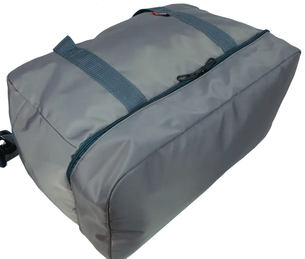 Дорожня сумка з відділом взуття 40L сірий Wallaby sum0028889 - фото 7