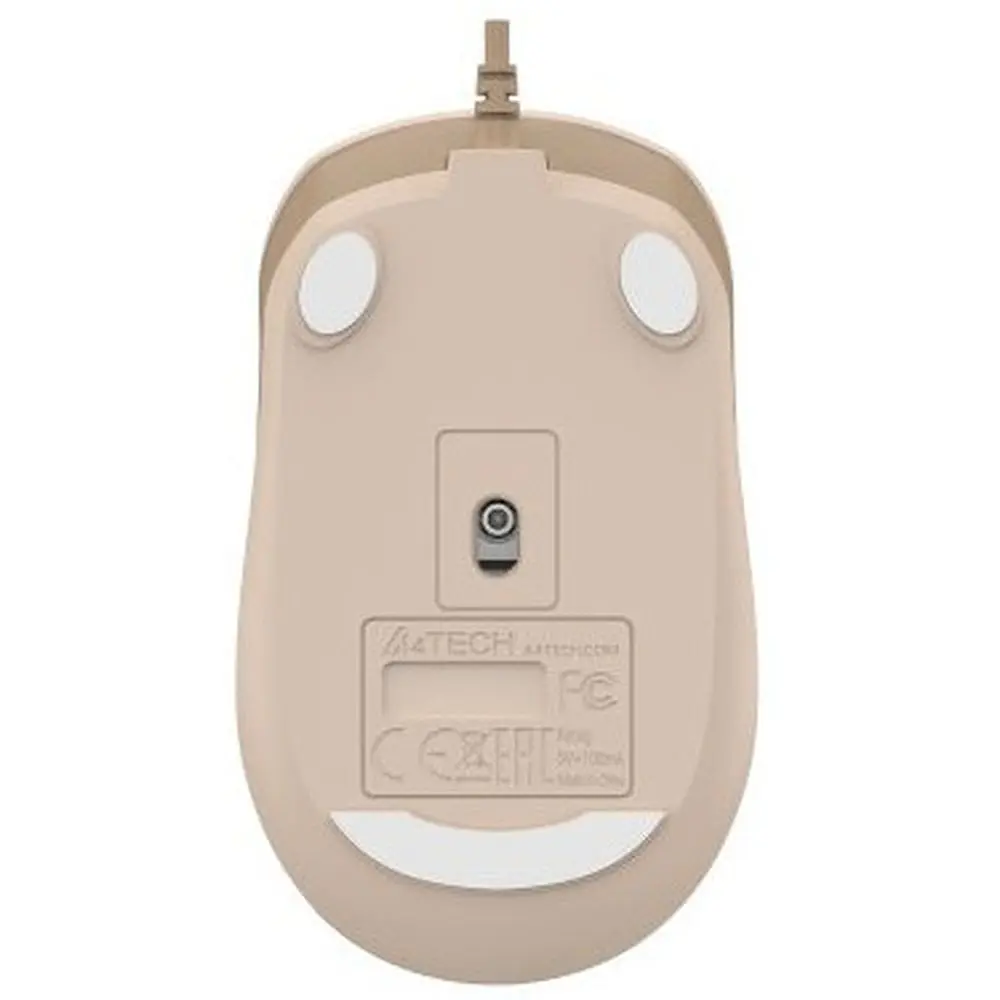 Мышь A4Tech FM26S USB Cafe Latte (4711421993494) - фото 4