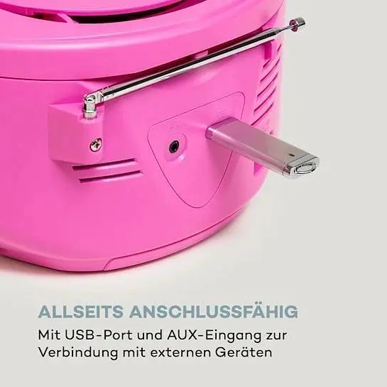 Музичний бумбокс Auna Harper CD Boombox (10035463) - фото 4