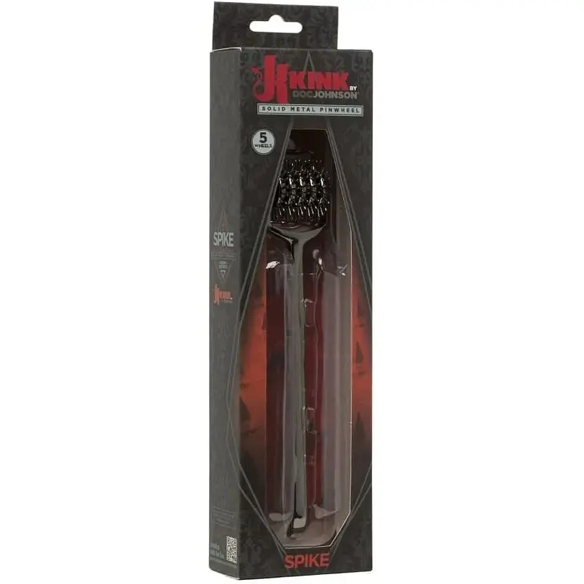 Колесо Вартенберга гольчасте на 5 рядів зубців Doc Johnson Kink- Spike - Solid Metal Pinwheel - 5 Wh - фото 2
