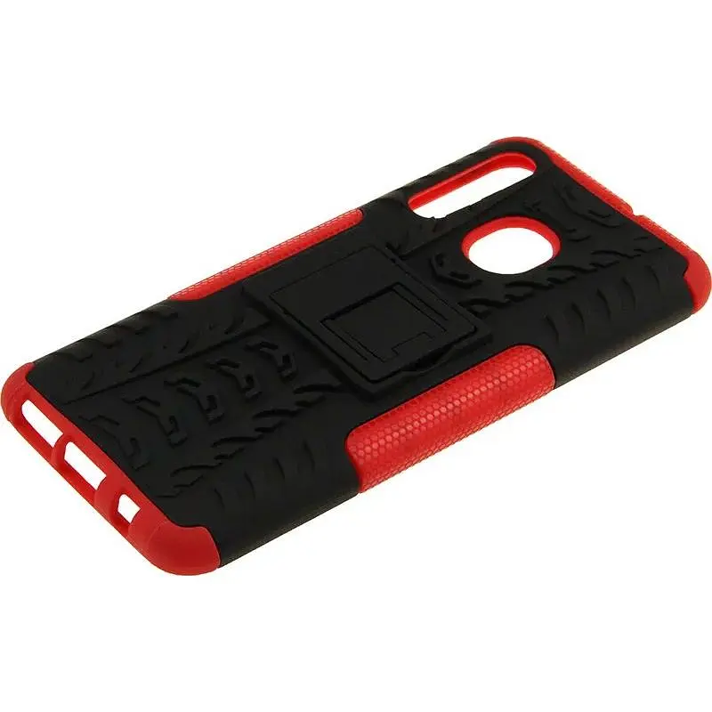 Чохол-накладка Toto Dazzle Kickstand 2 in 1 Case Samsung Galaxy A30s/A50/A50s Red - фото 7