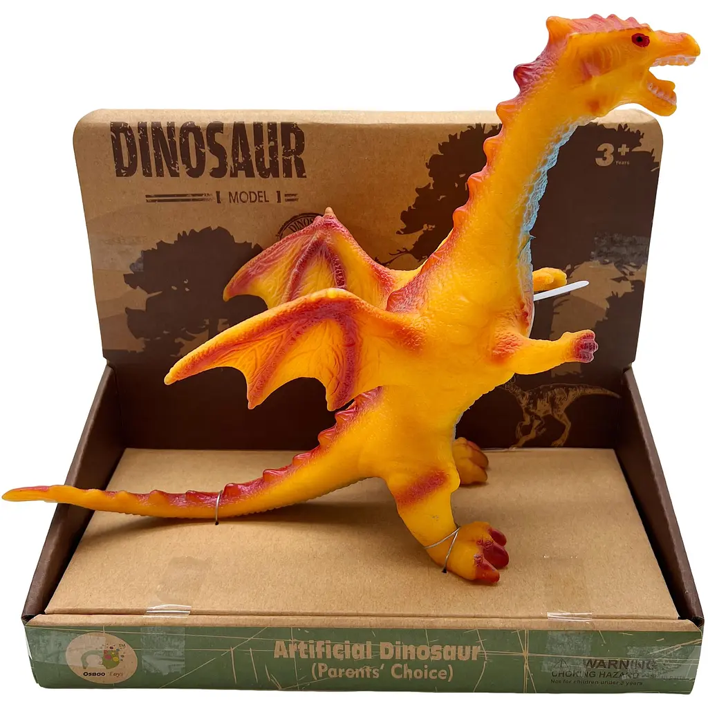 Игрушка Bibi Toys Дракон одноголовый звуковой 25 см (762244BT-1)  - фото 2