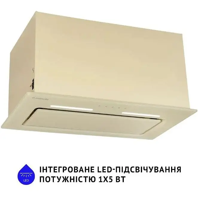 Витяжка вбудована Minola HBI 6873 IV Glass 1200 LED Line - фото 6