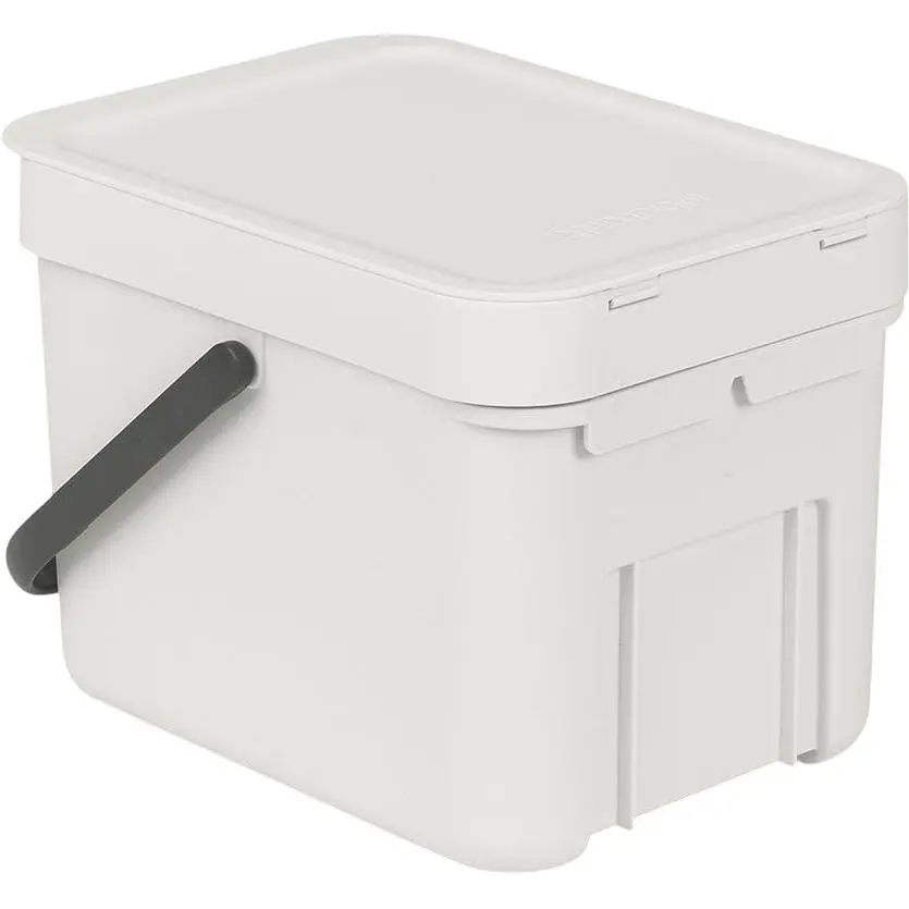 Відро для сміття Brabantia Sort&Go 6 л світло-сіре (213267) - фото 2