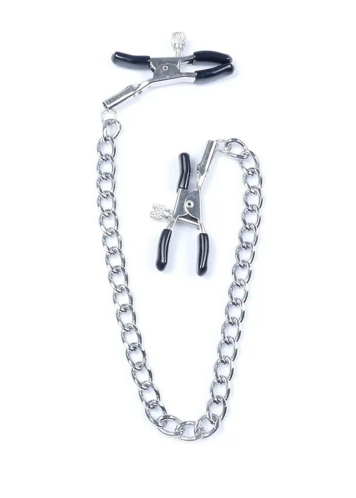 Затискачі для сосків Exclusive Nipple Clamps No.7 з ланцюжком - фото 4