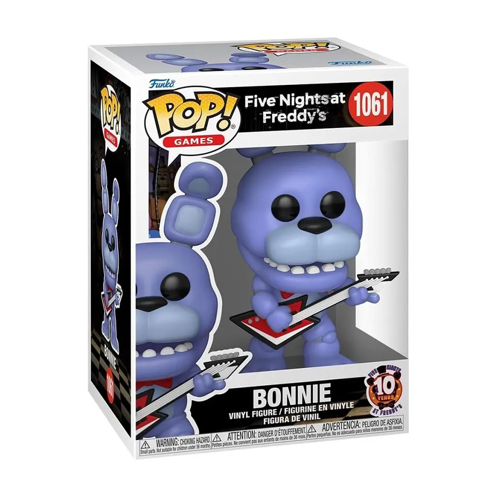 Фігурка Funko Pop серії 5 ночей у Фредді: 10 років - Бонні (87113) - фото 2