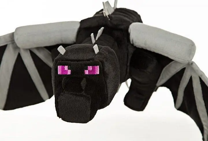 М'яка іграшка дракон із гри Minecraft Ендер dragon 37 см - фото 4