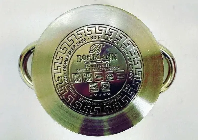 Каструля Bohmann BH 0127-22 4.7л Red - фото 6