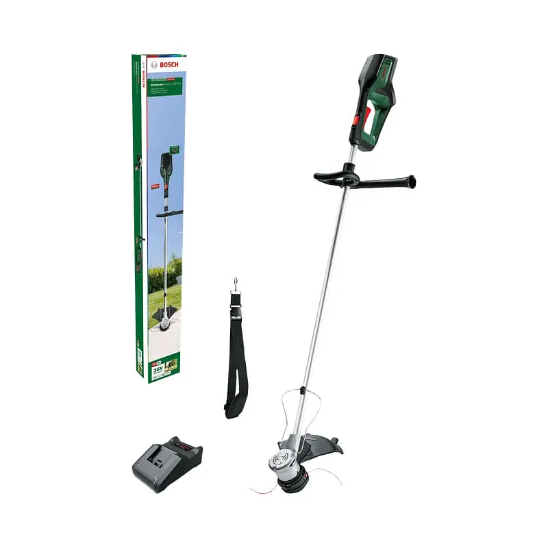 Акумуляторний тример Bosch AdvancedGrassCut 36V-33, 1 акб 36V 2.0Ah і з/п AL3620CV