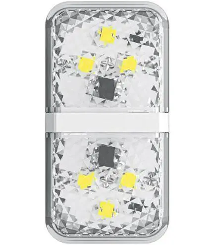 Світлодіодний індикатор відкриття дверей Baseus (2pcs) білий CRFZD-02