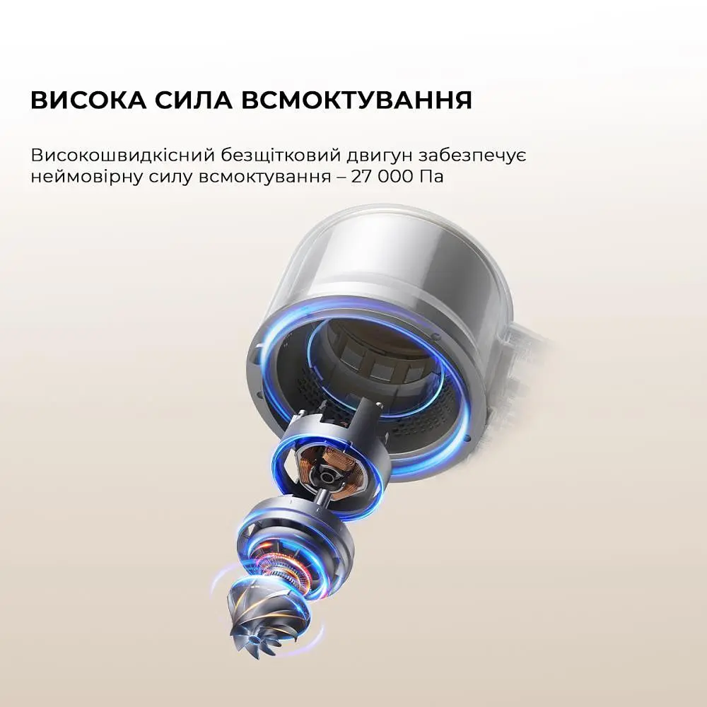Аккумуляторный пылесос Dreame R20 Aqua - фото 8
