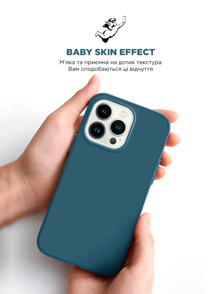 Чохол ArmorStandart ICON2 Case для Apple iPhone 15 Pro Storm Blue - фото 8