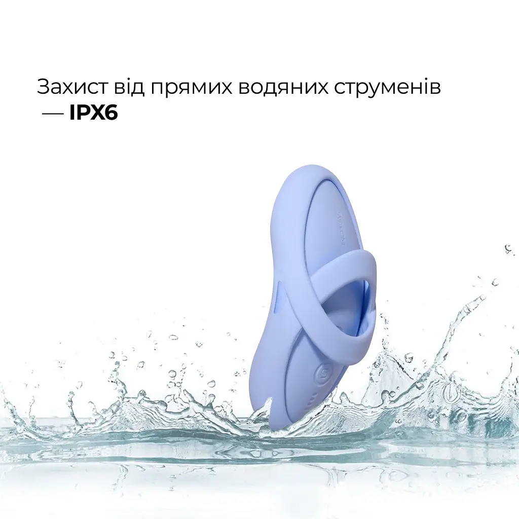 Смарт-вібратор для клітора Svakom Echo 2 Sky Blue, підігрів до 38 °C, знімна насадка на палець - фото 8