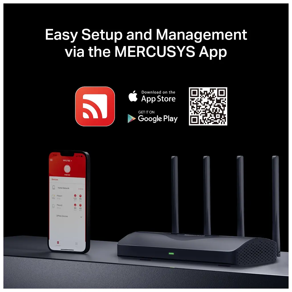 Маршрутизатор Mercusys MR27BE - фото 10