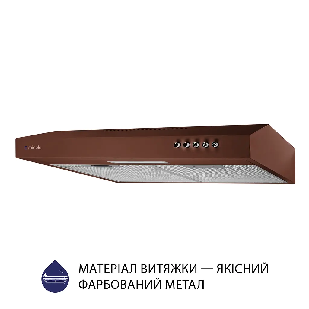 Витяжка плоска MINOLA HPL 513 BR - фото 3