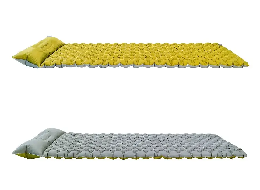 Килимок надувний Wechsel Coreo Double-Tube TL Lemon/Grey (233122) (DAS301741) - фото 7
